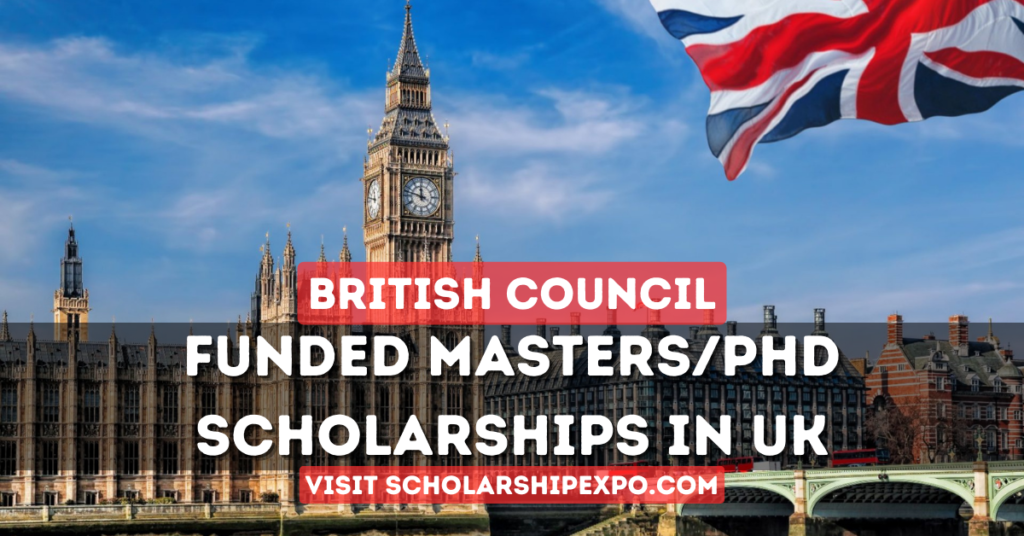 British Council Great Scholarships 2024 in the UK