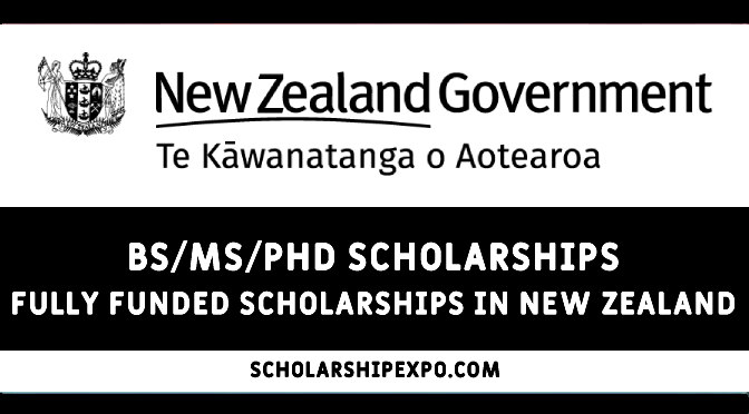 New Zealand Government Fully Funded Scholarship in New Zealand 2023-24