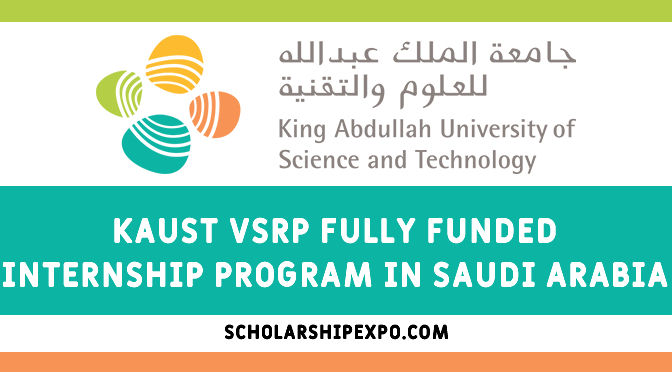 KAUST VSRP Internship Program in Saudi Arabia 2023
