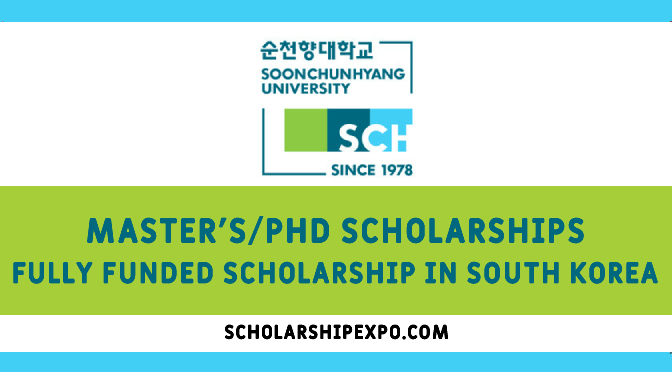 Soonchunhyang University Scholarships in South Korea 2023