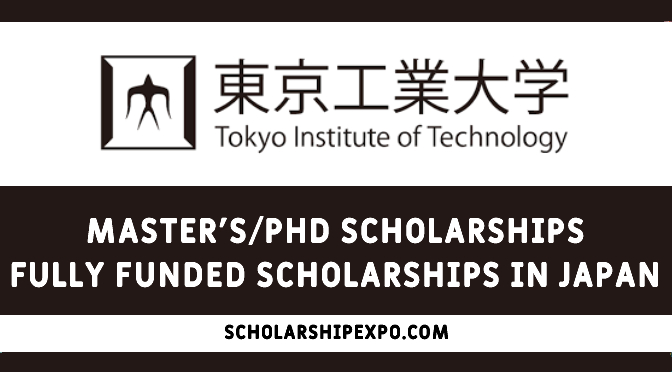 Tokyo Institute of Technology Scholarship in Japan 2023