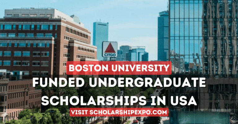 Boston University Presidential Scholarships 2024 in the USA