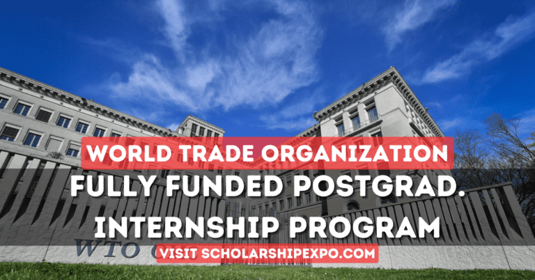 World Trade Organization Internship 2024 in Switzerland
