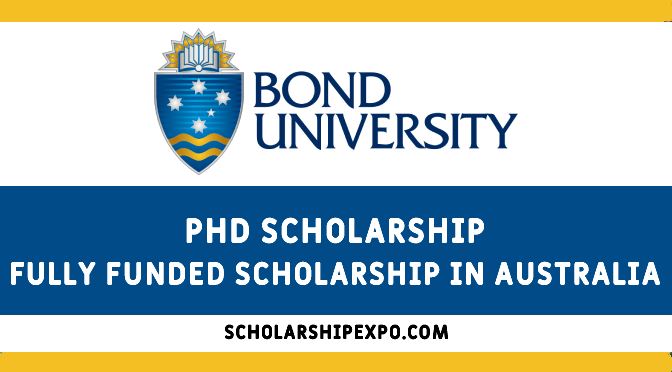 Bond University HDR Scholarship 2023 in Australia
