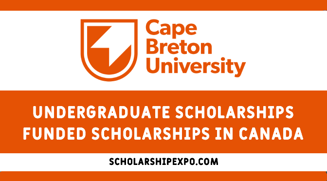 Cape Breton University Entrance Scholarships in Canada 2024
