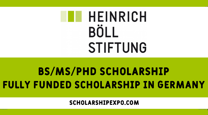 Heinrich Boll Foundation Scholarship 2023 in Germany