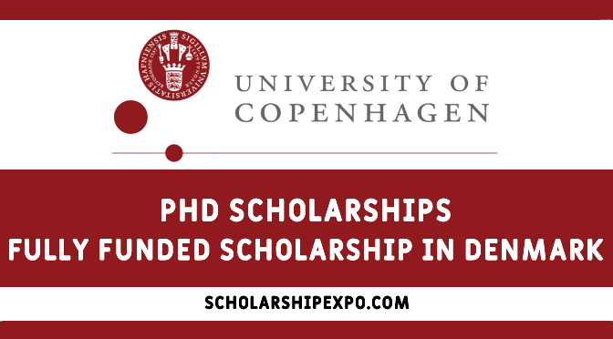 University of Copenhagen Scholarships 2023 in Denmark