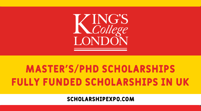 King’s College London Scholarships 2023 in the UK