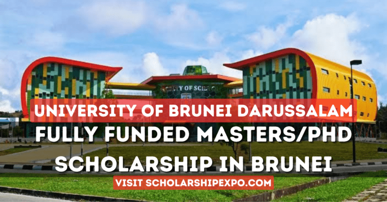 University of Brunei Darussalam (UBD) Scholarship 2024 for International Students
