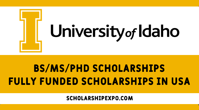 University of Idaho Scholarships 2023 in the USA