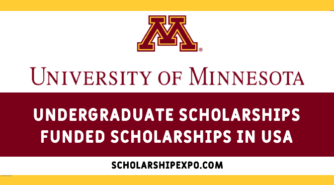 University of Minnesota Global Excellence Scholarships 2023-24 in the USA