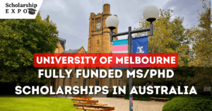 The University of Melbourne Graduate Research Scholarship 2024 (Fully Funded)