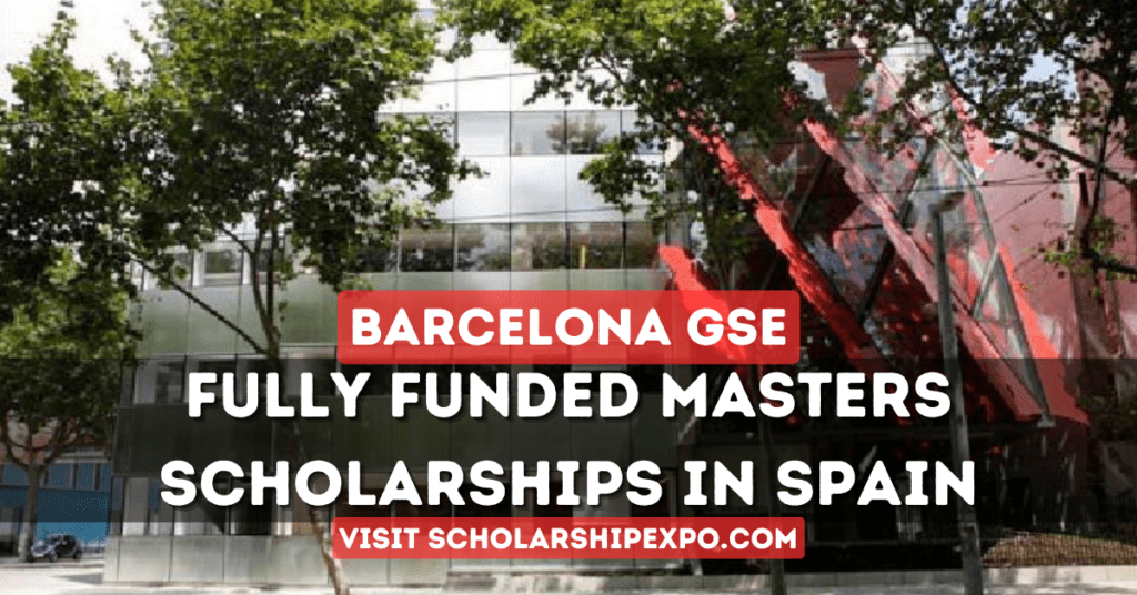 Barcelona Graduate School of Economics Scholarships 2024 in Spain