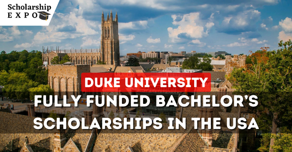 Karsh International Scholarships at Duke University