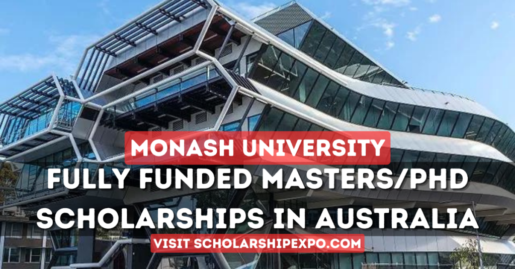 Monash University Research Scholarships 2024-25 in Australia (Fully Funded)