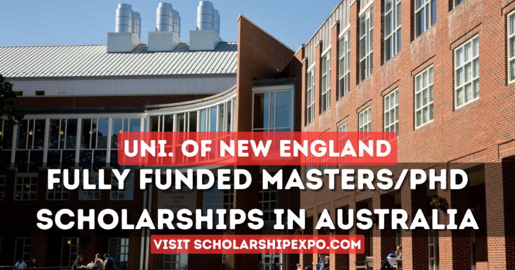 University of New England Scholarships 2023-24 in Australia