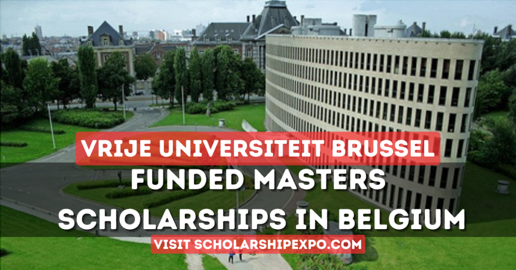 Vrije Universiteit Brussel Scholarships 2024 in Belgium