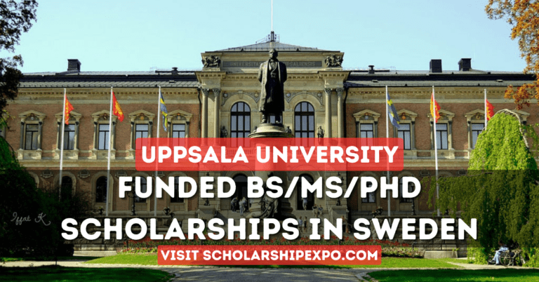 Uppsala University Scholarships 2024 in Sweden