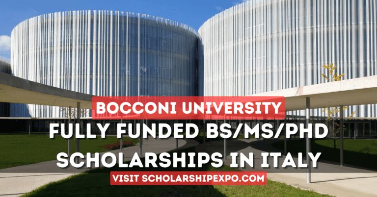 Bocconi University Scholarships 2024 in Italy (Fully Funded)