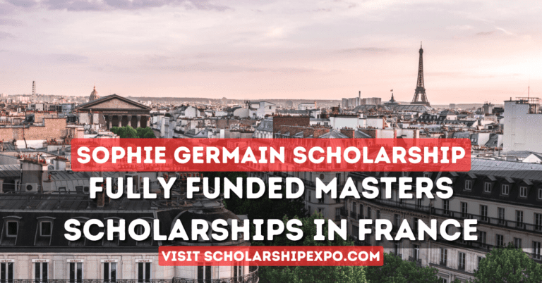 Sophie Germain Scholarship 2024 in France (Fully Funded)