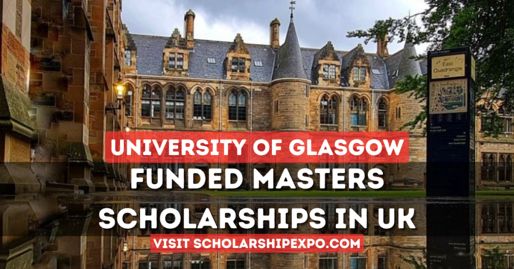 University of Glasgow International Leadership Scholarships 2024 in the UK