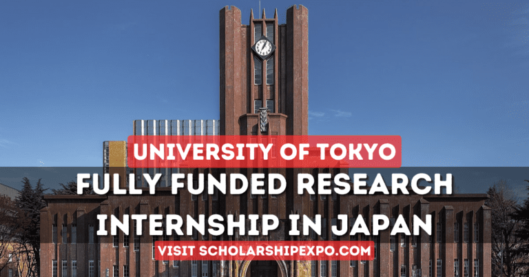 University of Tokyo Research Internship Program (UTRIP) 2024 in Japan