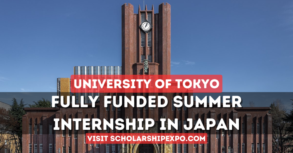 University of Tokyo Summer Internship 2024 in Japan