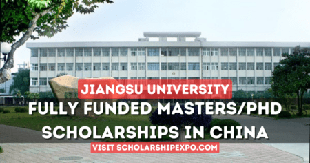 Jiangsu University CSC Scholarship 2024-25 in China (Fully Funded)