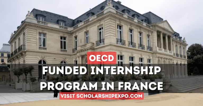 OECD Internship Program 2024 in Paris, France