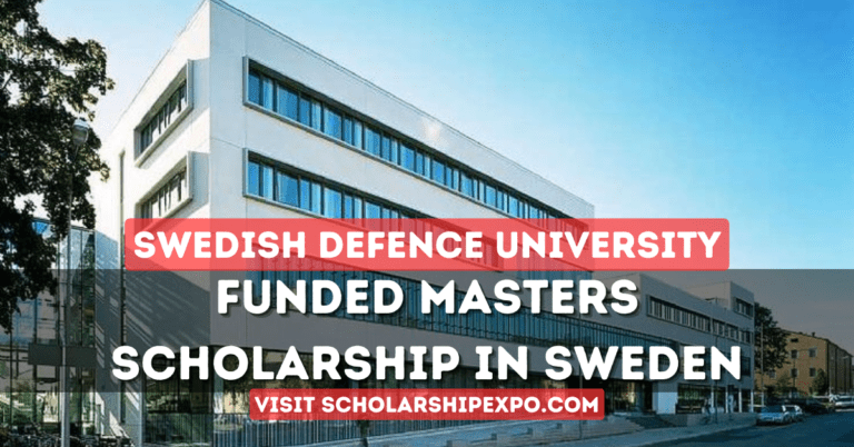 Swedish Defence University UHR Scholarship 2024 in Sweden