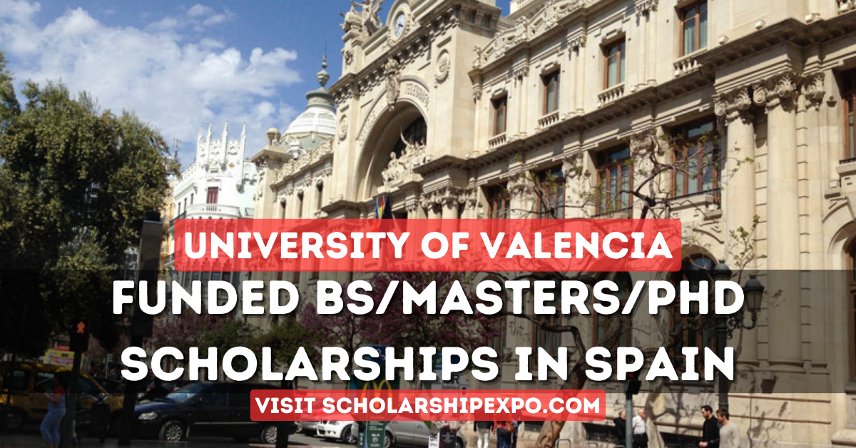 University of Valencia Scholarships 2024 in Spain