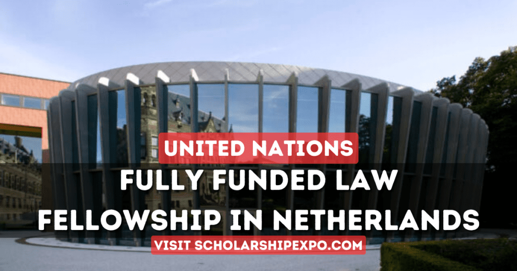 United Nations International Law Fellowship 2024 in the Netherlands (Fully Funded)