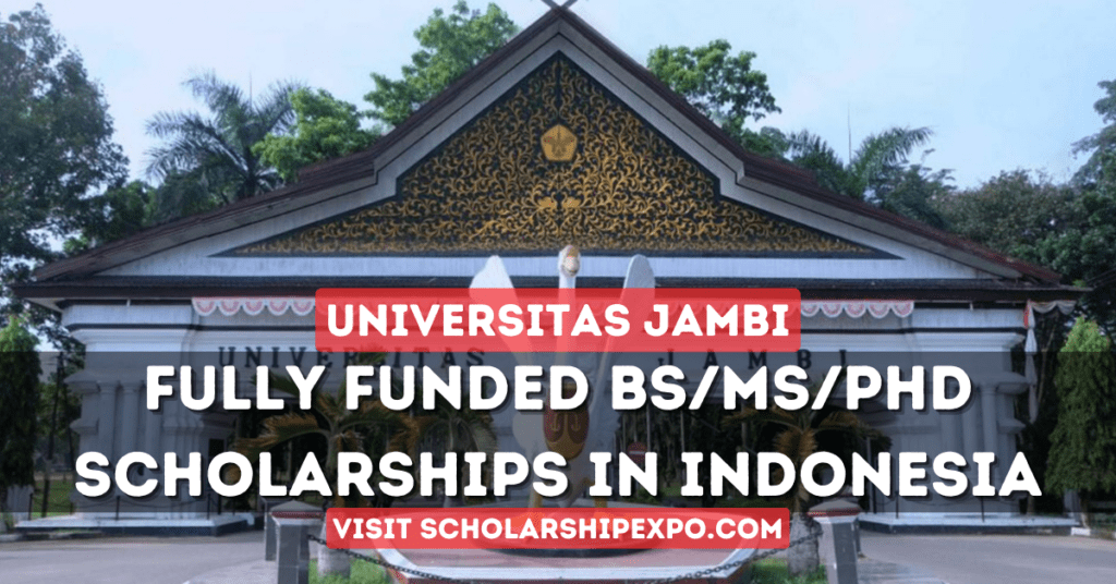 Universitas Jambi Scholarships 2024 in Indonesia (Fully Funded)