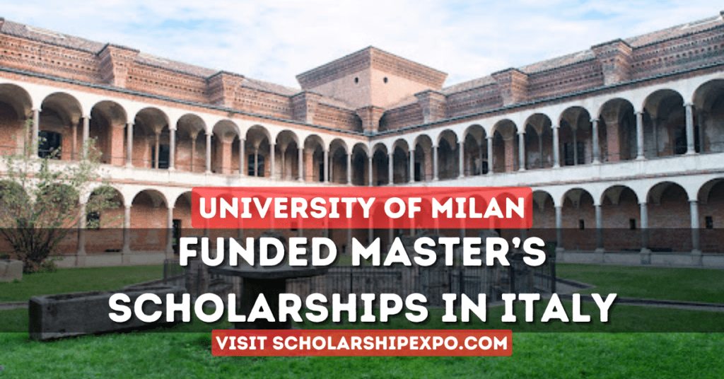 University of Milan Excellence Scholarship 2024-25 in Italy