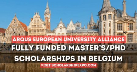 Arqus European University Alliance Talent Scholarship Fund 2024-25