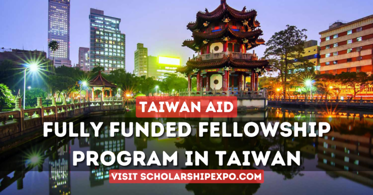 Taiwan AID NGO Fellowship 2024 (Fully Funded)
