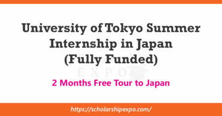University of Tokyo Summer Internship 2026 in Japan (Fully Funded) University of Tokyo Summer Internship 2026 in Japan (Fully Funded)